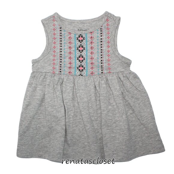 First Impressions Baby Girls' Geo Printed Sleeveless Tunic NWT - Picture 1 of 8